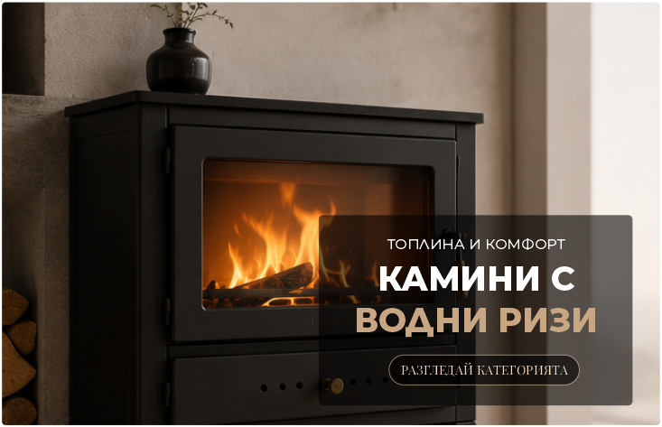 Камини с водни ризи